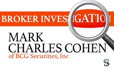 Broker Investigation: Mark Charles Cohen