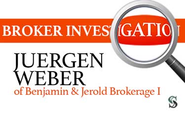 Broker Investigation: Juergen Weber