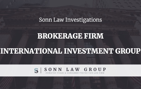 Sonn Law Brokerage Firm International Investment Group