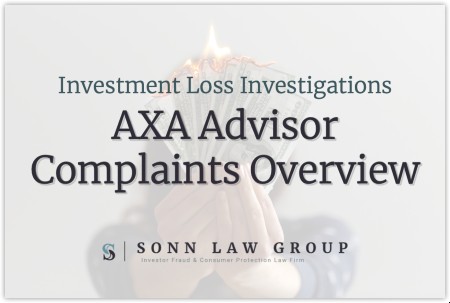 AXA advisor complaints