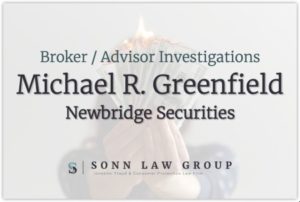 Michael Robert Greenfield, Broker with Newbridge Securities, Named in ...