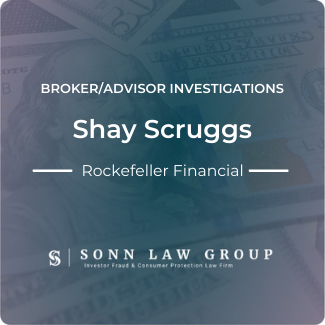 Shay W. Scruggs, Broker for Rockefeller Financial, Facing Pending ...