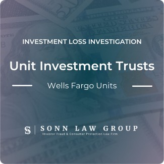 unit investment trusts wells fargo losses