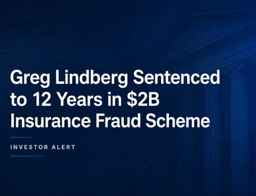 Greg Lindberg Sentenced to 12 Years in $2B Insurance Fraud Scheme: What Owed Policyholders and Investors Must Do Next
