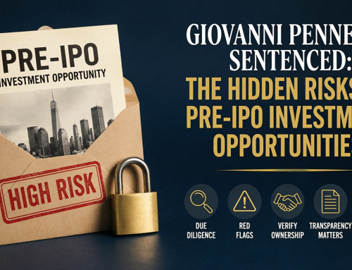 Giovanni Pennetta Sentenced: The Hidden Risks of Pre-IPO Investment Opportunities