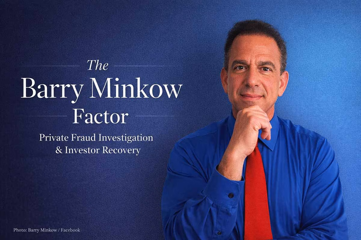 The Barry Minkow Factor - Barry Minkow and the role of private fraud investigations in Motion Ventures investor recovery