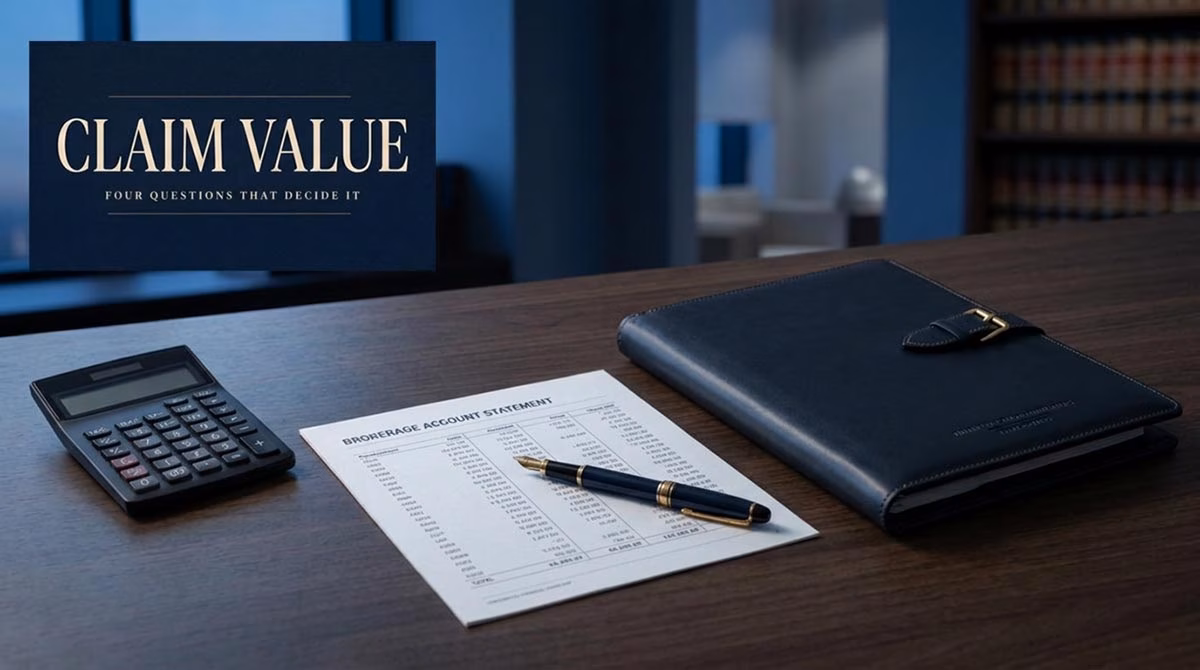What Is Your FINRA Claim Actually Worth?
